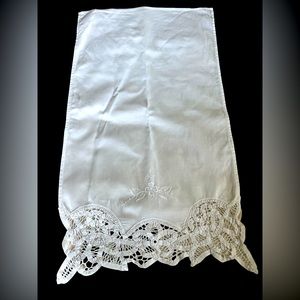 Battenberg Lace table runner
